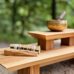 Tavolo da altare - Tavolo da meditazione in legno