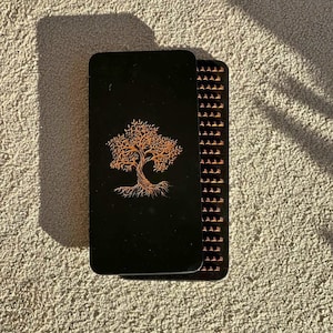 &quot;Sadhu Board für Anfänger mit Holznägeln und &quot;&quot;Tree of Life&quot;&quot; Gravur.&quot;