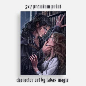 Of Blood and Aether Character Art Print - Arken & Kieran by ladas_magic