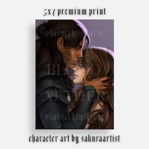 Of Blood and Aether Character Art Print - Arken & Kieran by sakuraartist