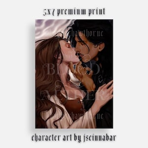 Of Blood and Aether Character Art Print - Arken & Kieran by JsCinnabar