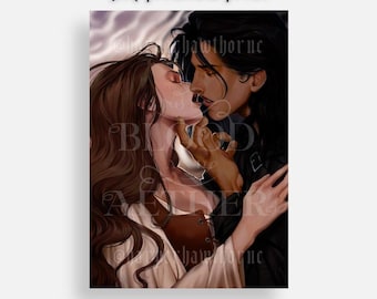 Of Blood and Aether Character Art Print - Arken & Kieran by JsCinnabar