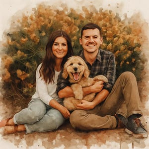 Benutzerdefinierte Porträt, Aquarell Haus Gemälde, Haustier Malerei, Hochzeitsportrait, Haus Druck, benutzerdefinierte Aquarell, Malerei vom Foto