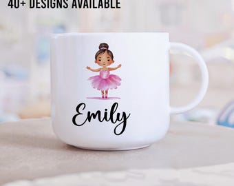 Copo de plástico personalizado para criança, caneca de 6 onças, canecas inquebráveis para crianças, caneca infantil personalizada de 6 onças, copo infantil, caneca de plástico, copo para bebê 002