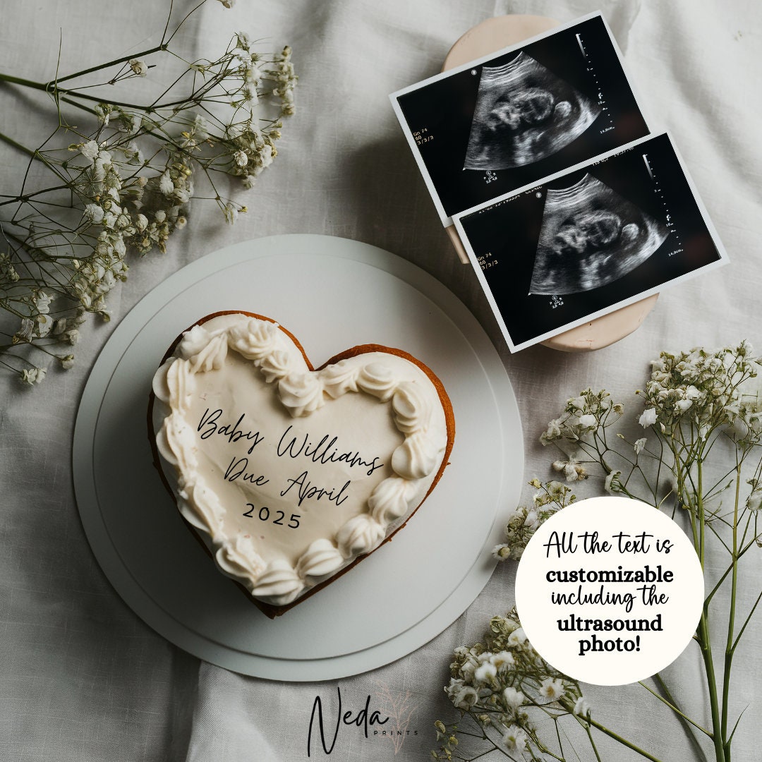 EDITABLE Pregnancy Announcement Digital, Baby Announcement,