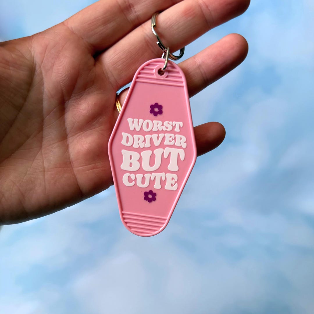 Worst Driver Keychain - Etsy