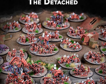 El equipo Detached - Modo Enjambre - Dominio de espectro completo - 6 mm/8 mm