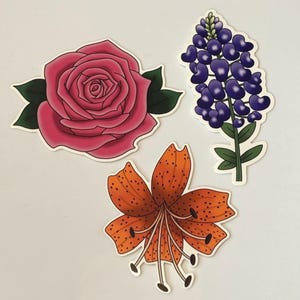 Flower Stickers