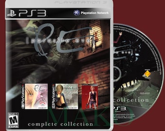 Parasite Eve PS3 Custom complete collection backup disc and case RETRO gaming PS1 PSP