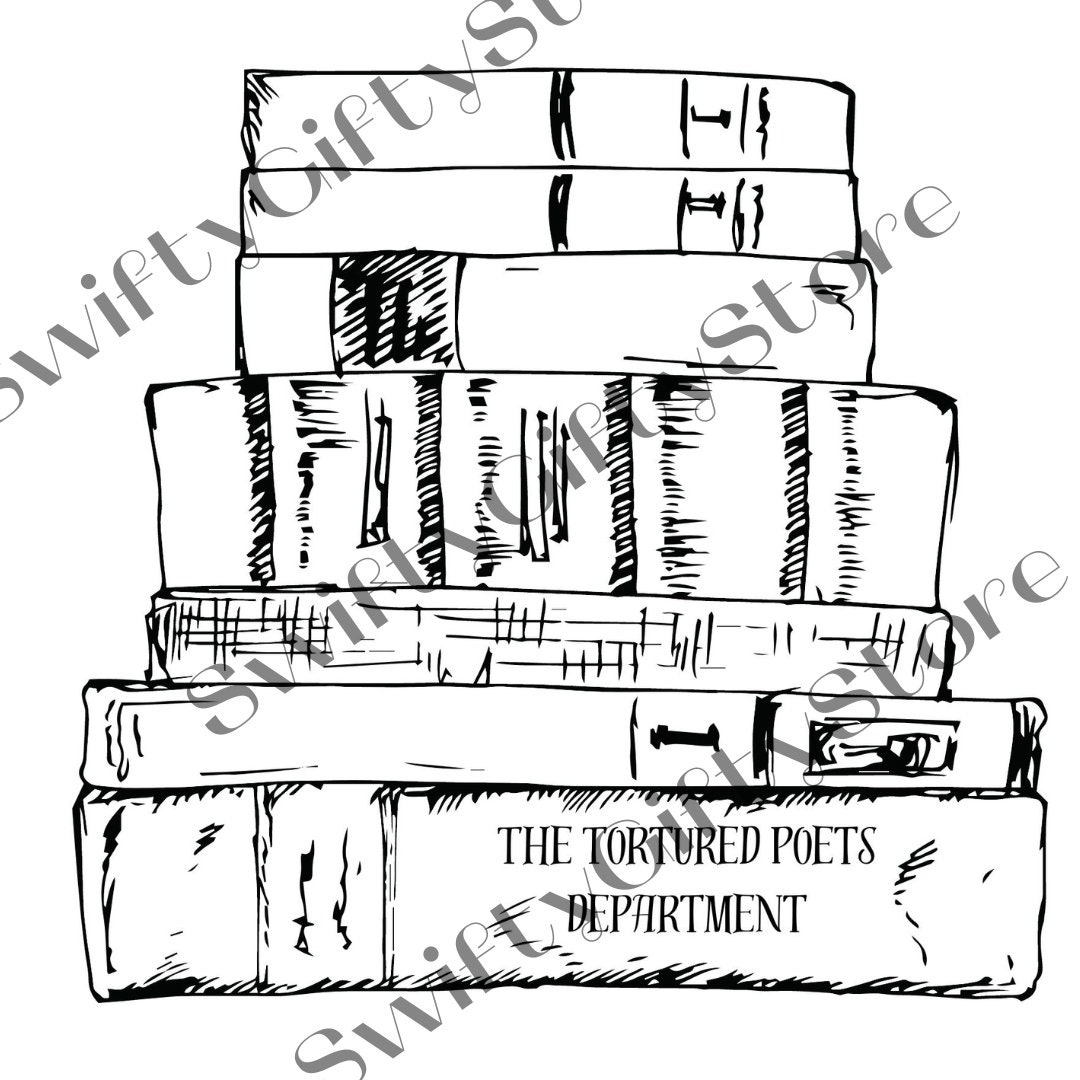 TTPD the Tortured Poets Department Inspired Art Work, Digital File for ...