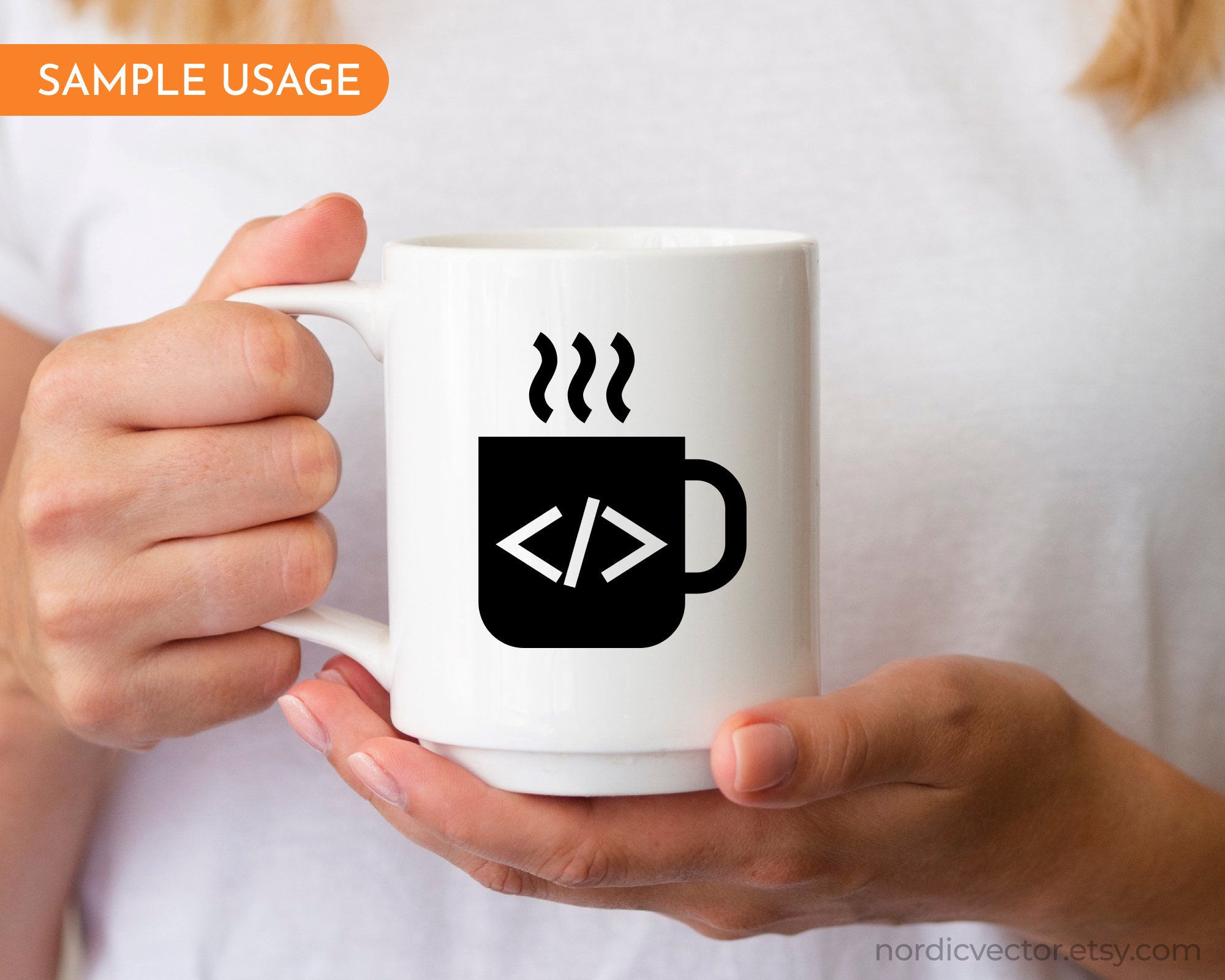Programmer Svg, Coding Mug Svg, Programming Coffee Cup Icon Svg, Png ...