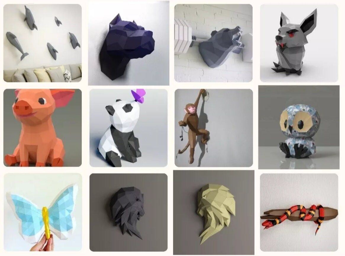 Paper Raft Designs PAPERCRAFT more than 10k designs in the cloud - Etsy México