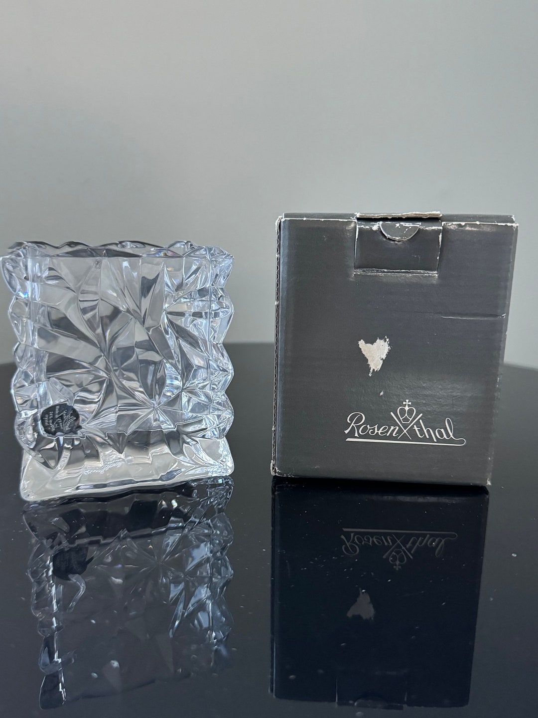 Rosenthal Crystal Votive Candleholder 3.75 Inches Etsy