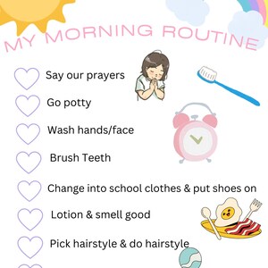 Kids checklist Made by a kid