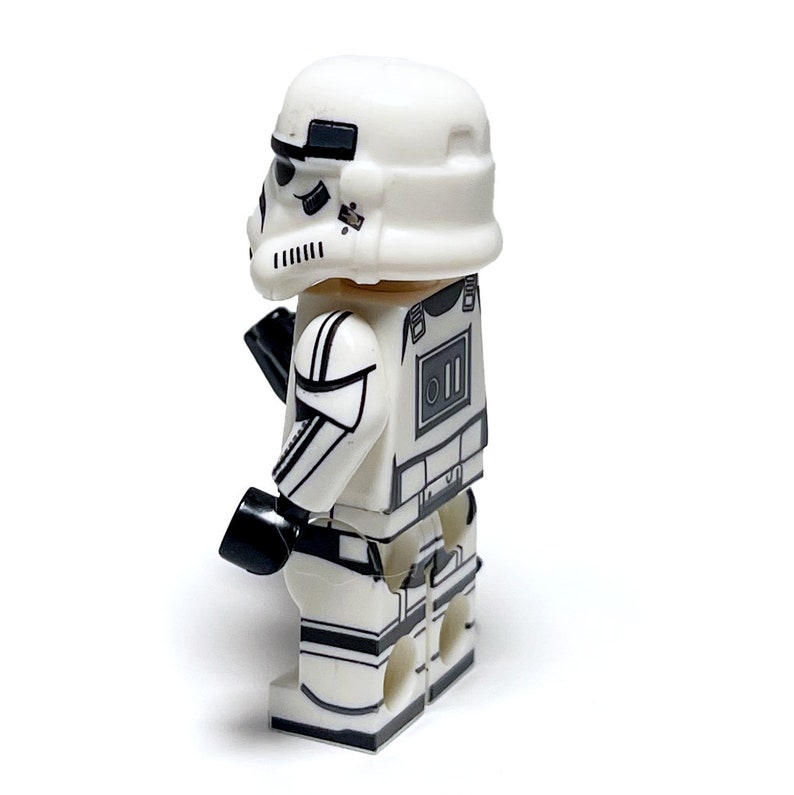 Stormtrooper Custom Minifigure Starwars White Imperial Stormtrooper ...