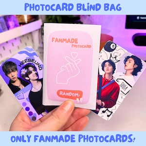 KPOP Mystery Photocard Bag | Photocard Pack | K-Pop Fotokarten