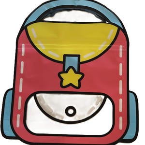 Cartoon Party Favor Bags: Transparent Plastic Goodie Bags, Pre-Filled Candy