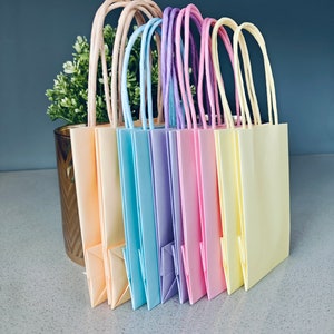Small Colourful Gift Bags for Party Favour Bags Fancy Cute Small High Quality Gift Bags For Party Supplies Small Bags for Presents Favourbag