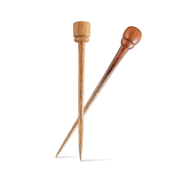 Wooden Hair Pins | Handmade Wooden Sticks | Handcrafted Clips For Women | Indian Sheesham Wood Hair Pin | Handmade Gift