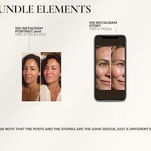 This skincare content pack helps estheticians and injectors elevate their Instagram presence by showcasing results in a clean professional style. The templates are built to increase engagement and build trust through consistent formatting. They enable clinics to present detailed transformations while maintaining brand cohesion. The included grid planner supports cohesive scheduling, and the guide accelerates customization for daily workflow needs.