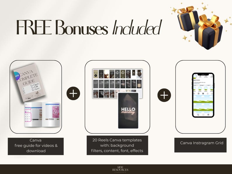 Clinics can streamline social media workflows with this 200-template system that supports high-quality before/after showcases. The layouts guide clients through visual transformations and service details in an organized format. They are optimized for 2026 Instagram performance and offer a practical way to reinforce expertise while reducing design workload. This kit suits dermatology, medspa, and esthetic practices seeking consistent branding.