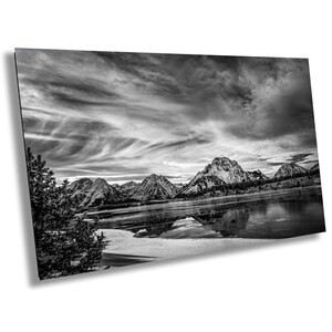 Mt Moran Reflections | Jackson Lake | Grand Teton Nationalpark | Wyoming | Sonnenuntergang | Drucken | Keilrahmen | Metall | Acryl