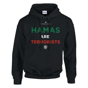 Unisex Hamas Are Terrorists Pullover Hoodie