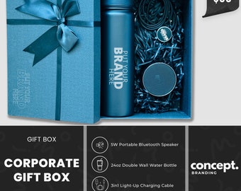 Caja de regalo para pedidos al por mayor con logotipo de la empresa, Caja de regalo para clientes de pedidos al por mayor corporativos, Caja de regalo para negocios de pedidos al por mayor de Año Nuevo, Caja de regalo de agradecimiento al cliente