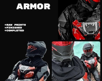 Halo Rakshasa Armor (Finished & Raw Versions)