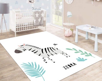 Zebra Rug, Zebra Pattern Rug, Abstract Rug, Modern Rugs, Luxury Rug, Gift For Him, Gift For The Home, Door Mat, Salon Decor Rug, Home Decor,