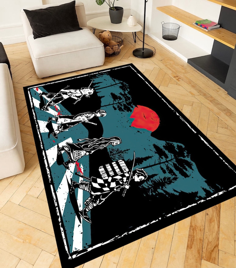 Alfombras de anime, alfombras manga, alfombras japonesas, alfombras modernas, alfombras clásicas, alfombras de baño, regalos para el hogar, alfombras grandes, alfombras finas, alfombras decorativas, alfombras modernas. imagen 1