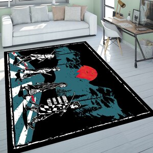 Alfombras de anime, alfombras manga, alfombras japonesas, alfombras modernas, alfombras clásicas, alfombras de baño, regalos para el hogar, alfombras grandes, alfombras finas, alfombras decorativas, alfombras modernas. imagen 3