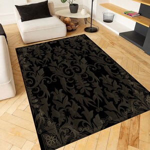 Silky Soft Rug, Modern Abstract Rug, Minimalist Rug, Nordic Scandinavian Area Rugs, Rug for Living Room, Rug for Bedroom,Diningroom,Kitchen