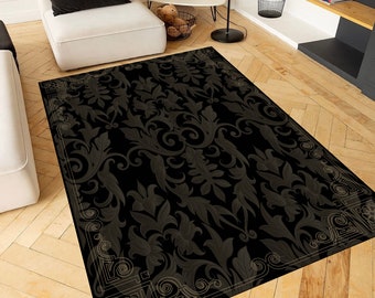 Silky Soft Rug, Modern Abstract Rug, Minimalist Rug, Nordic Scandinavian Area Rugs, Rug for Living Room, Rug for Bedroom,Diningroom,Kitchen
