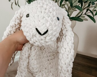 Crochet Bunny Snuggler