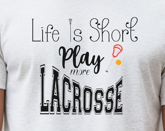 Lacrosse Player T-shirt, Graphic tee, Sports Fan Shirt, Lacrosse Player Shirt, Athlete T-shirt, Unisex T-shirt, Lacrosse Shirt