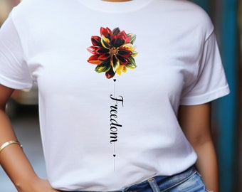 Camisa de Independencia del 16 de Junio, Camisa Afro del 16 de Junio, Camiseta del 16 de Junio, Celebración del 16 de Junio, Camisa de la Libertad, Camisa de la Libertad,