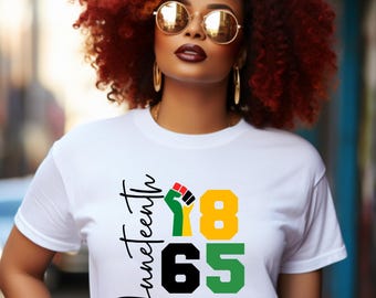 Juneteenth Independence Shirt, Juneteenth Afro Shirt, Juneteenth T-shirt, Juneteenth Celebration, Freedom Shirt, African American Shirt
