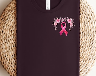 Breast Cancer Support Shirt, Breast Cancer Awareness Shirt, Cancer Survivor Shirt, Gift for Her, October Breast Cancer Month