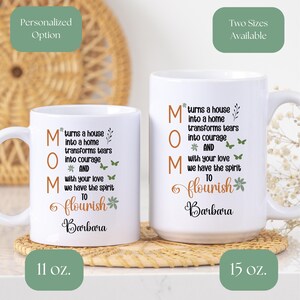 Personalized Coffee Mug for Mom, Custom Gift for Mom, Birthday Gift for Mom, Mother&#39;s Day Gift, Gift for Wife, Personalized Mom Gift
