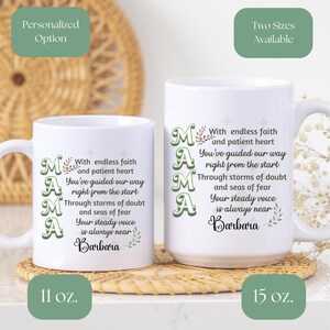 Personalized Coffee Mug for Mom, Custom Gift for Mom, Birthday Gift for Mom, Mother&#39;s Day Gift, Gift for Wife, Personalized Mom Gift