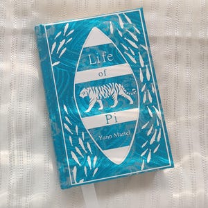 Life of Pi Special Edition Rebind Cloth Bound Book Silk Rayon