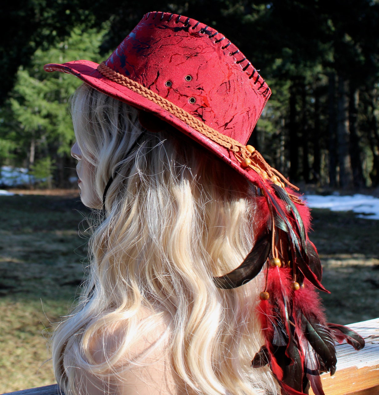 Harry Styles Long Hair Fedora Cowboy With Long Hair And Waxed