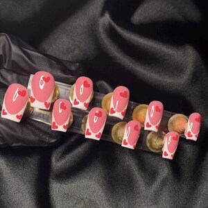 Press On Nails | Valentine’s Day’s | Square Nails