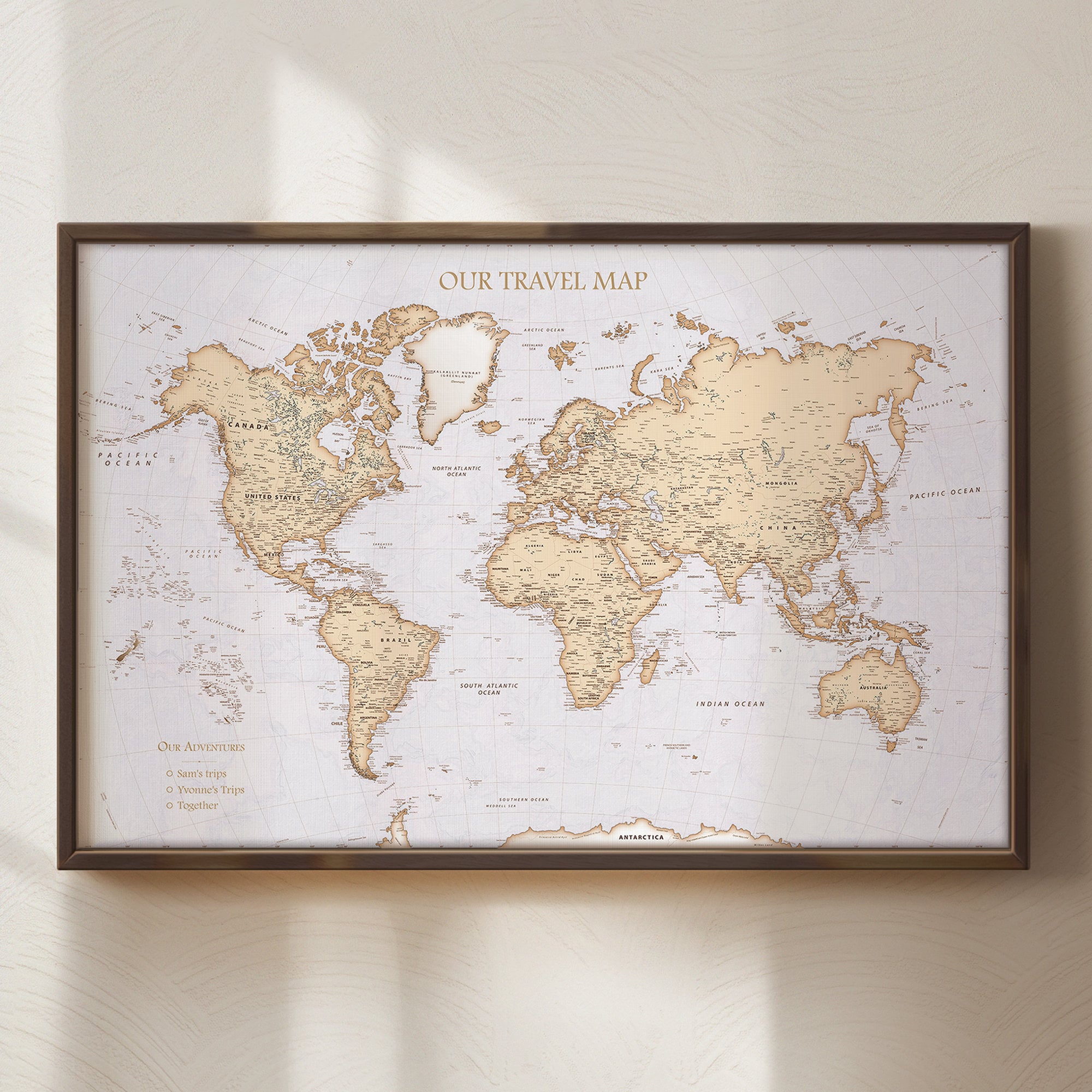 Push Pin Map Personalized World - Il Fullxfull.5981642695 Ls49