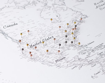Minimalist World Maps