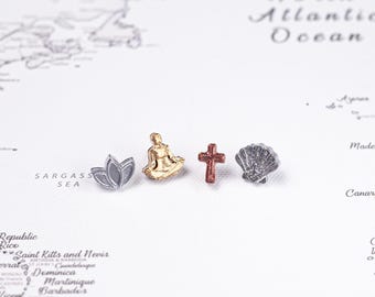 Pilgrimage Map Push Pins – Camino & Wellness Travel Markers (Set of 5+)