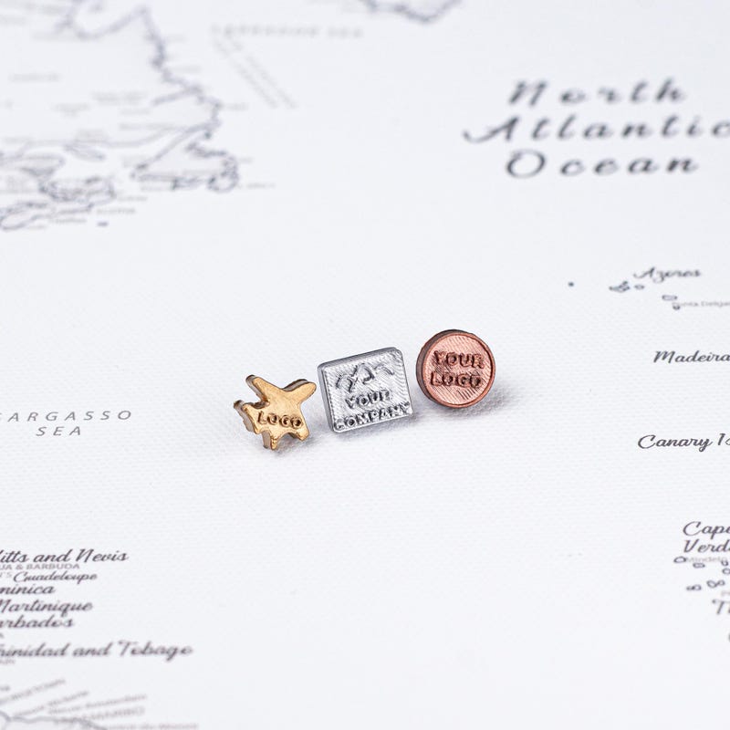 Custom Company Logo Pins - Etsy