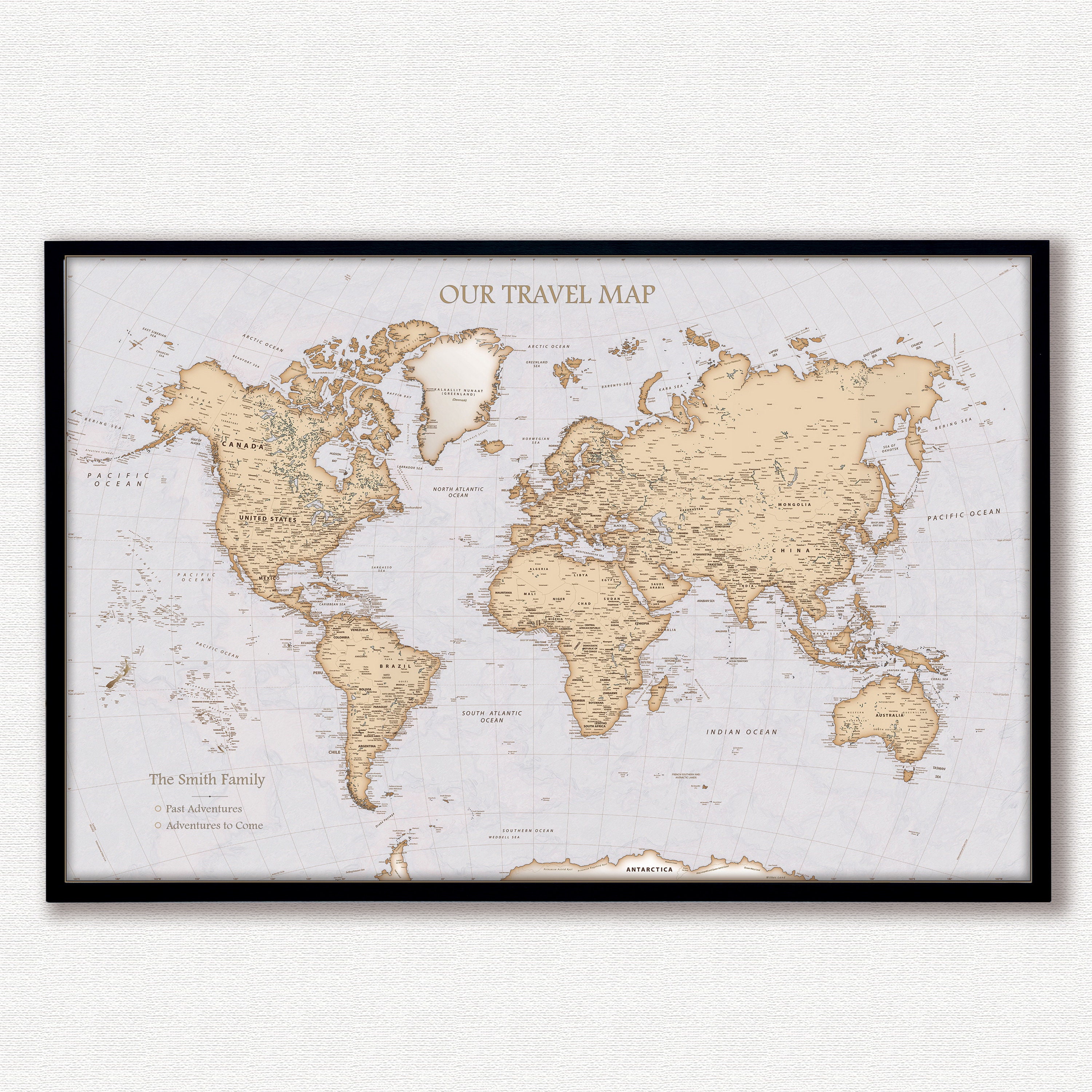 Push Pin Map Personalized World - Il Fullxfull.5933571442 6s1i