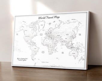 Minimalist World Maps